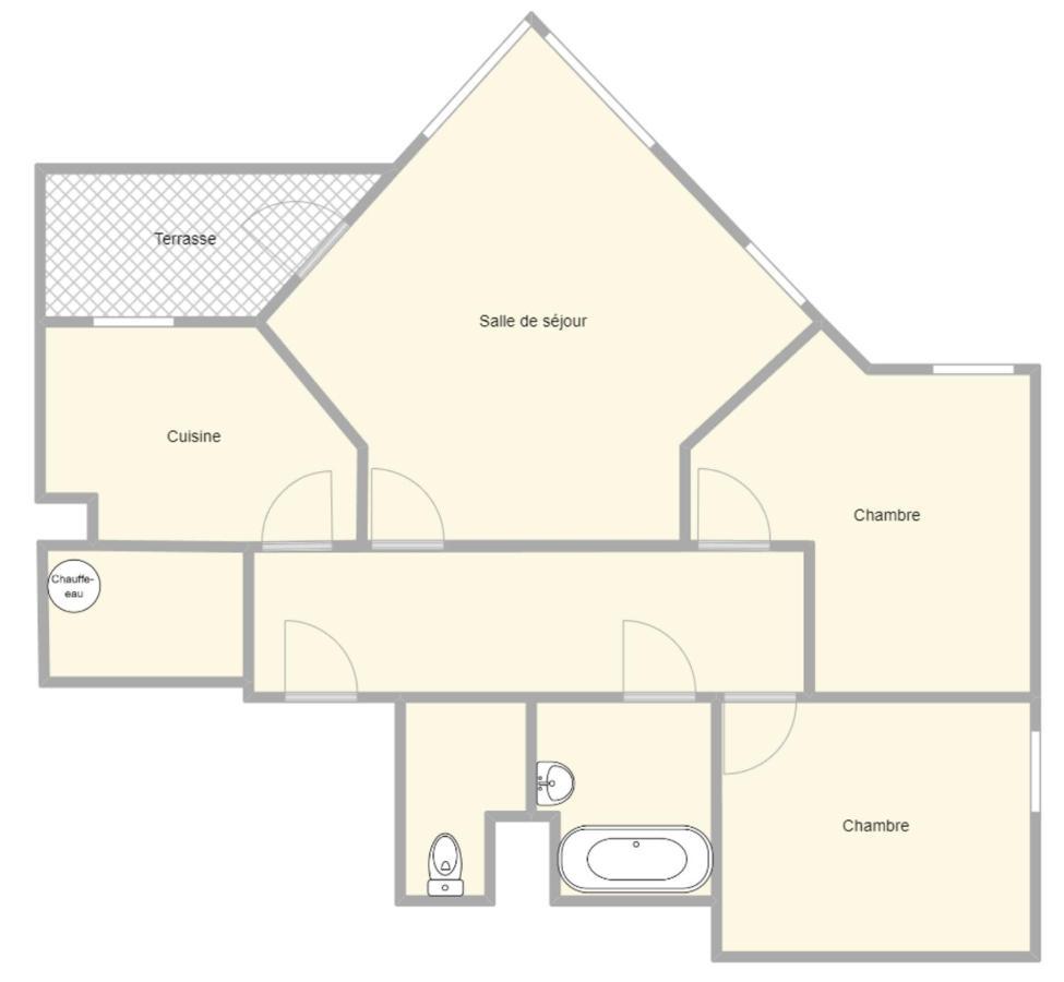 Apartament La Verriere Dijon Zewnętrze zdjęcie